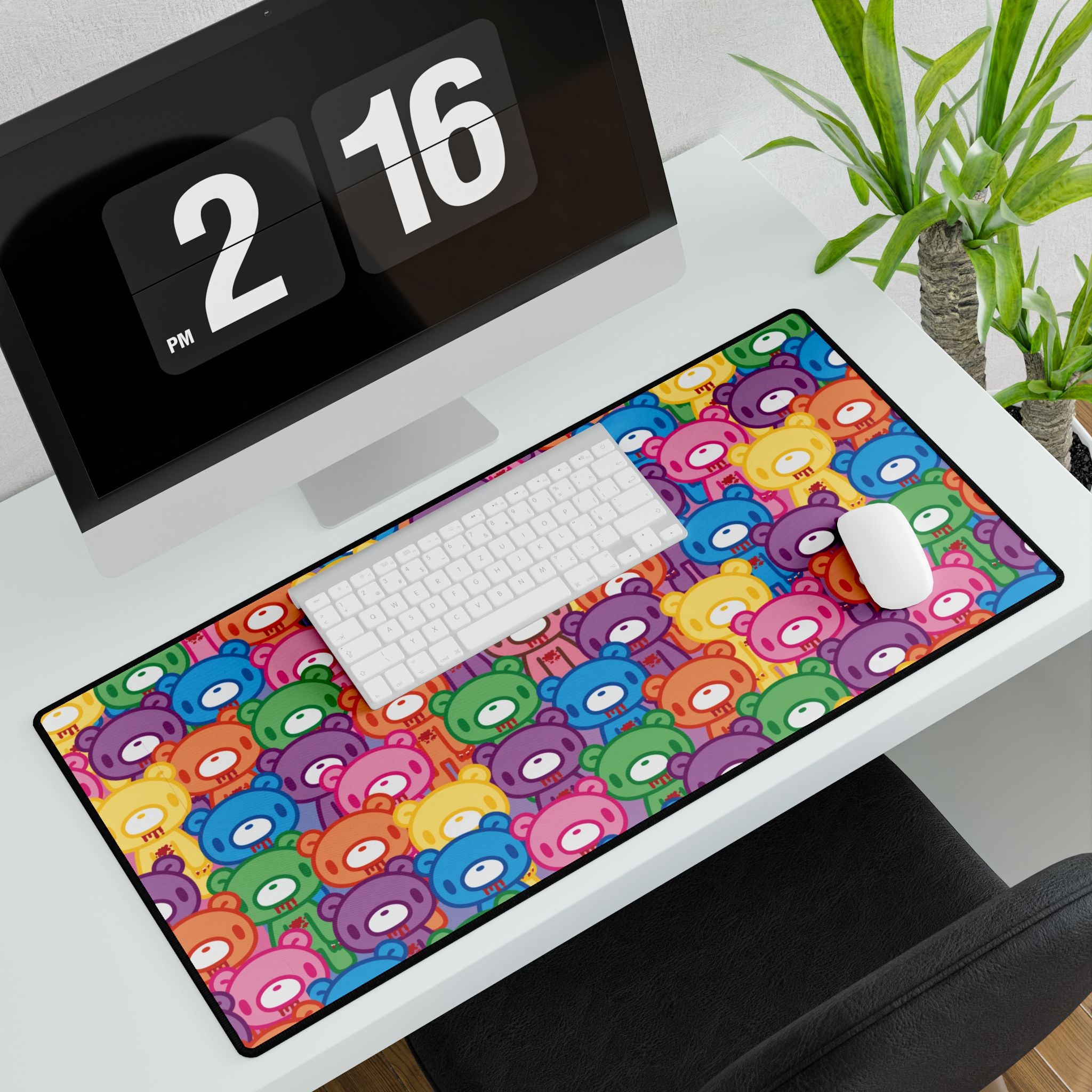 Gloomy Rainbow Desk Mats